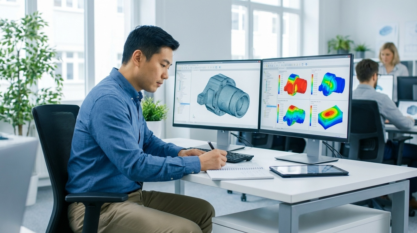 CAEエンジニアとは？解析のプロが担う役割・1日の仕事・キャリアまで徹底解説